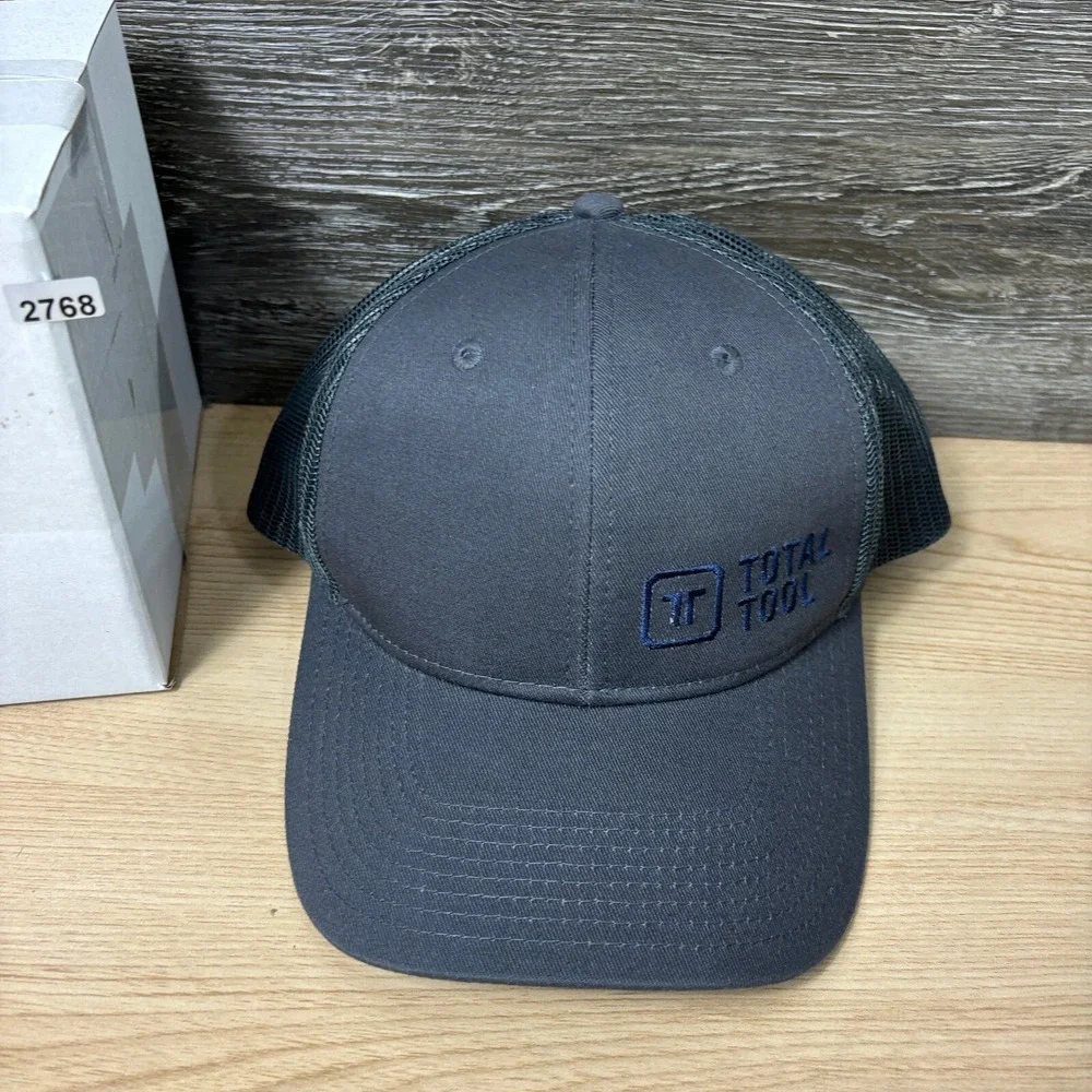 Total Tool Hat Cap Snap Back Gray Logo Outdoors Adjustable Mens‎